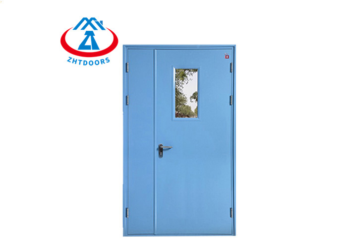 Supplier Wholesale AS Standard Galvanized Steel Hospital Double Doors