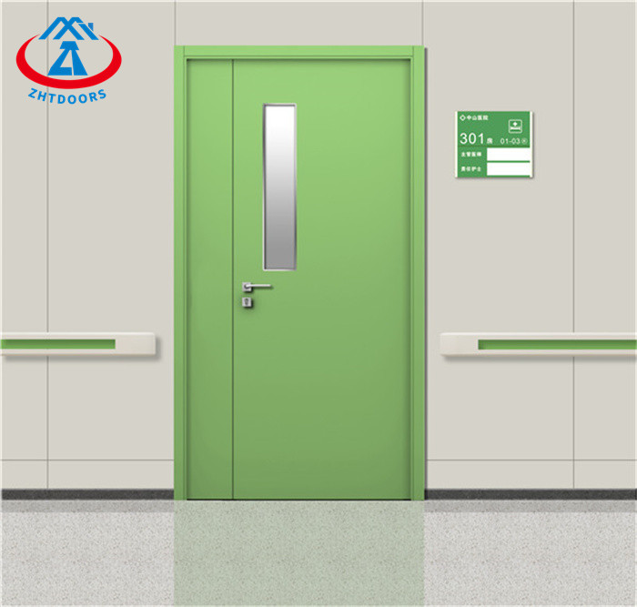 Supplier Wholesale AS Standard Galvanized Steel Hospital Double Doors