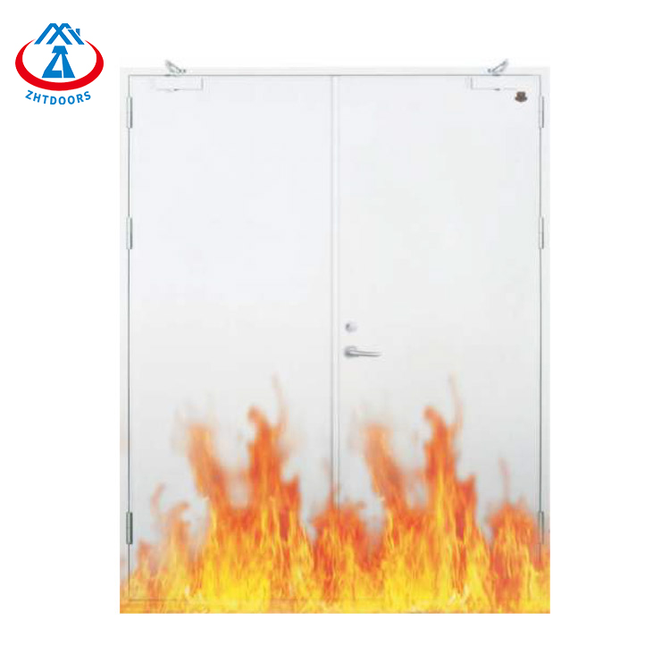 Factory Wholesale EN Sandard Automatic Bottom Sealing Double Fire Door