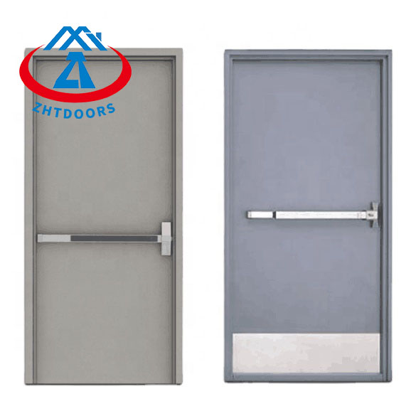 Low Price High Quality AS Standard Single Leaf Fire Door With Push Rod Lock