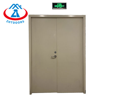 Custom Size EN Standard Single Leaf Industrial Fireproof Swing Door
