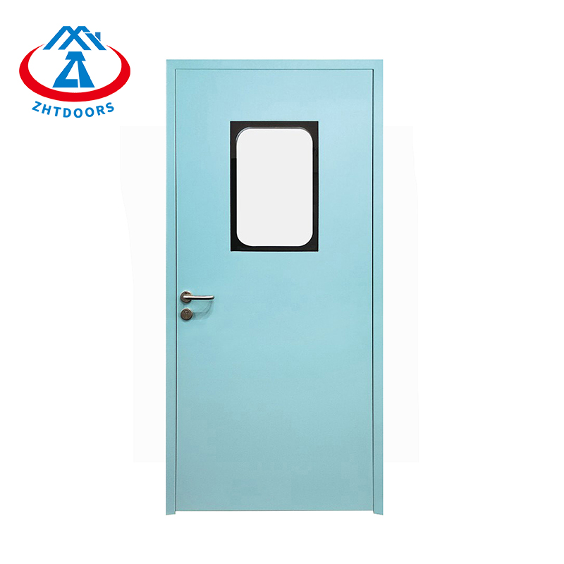 Factory Wholesale EN Standard Clean Room Steel Metal Safety Exit Door