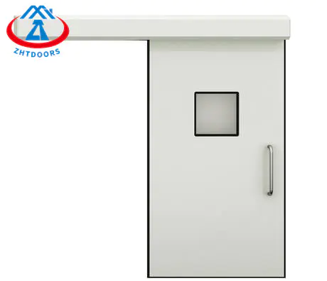 Manufacturer BS Standard Automatic Door Sliding Metal Door Heavy Duty