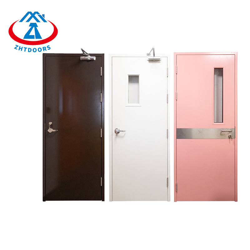 Modern Design UL Standard Multi-Style Single Leaf Metal Rated Door
