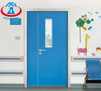 product-Zhongtai-Manufacturer Supplies AS Standard Fire Grade Hospital Steel Metal Doors-img