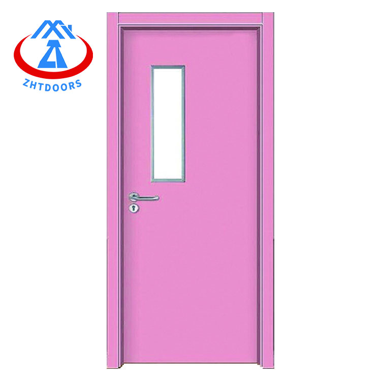 Factory Supplies BS Standard Cheap Color Steel Plate Fire Doors