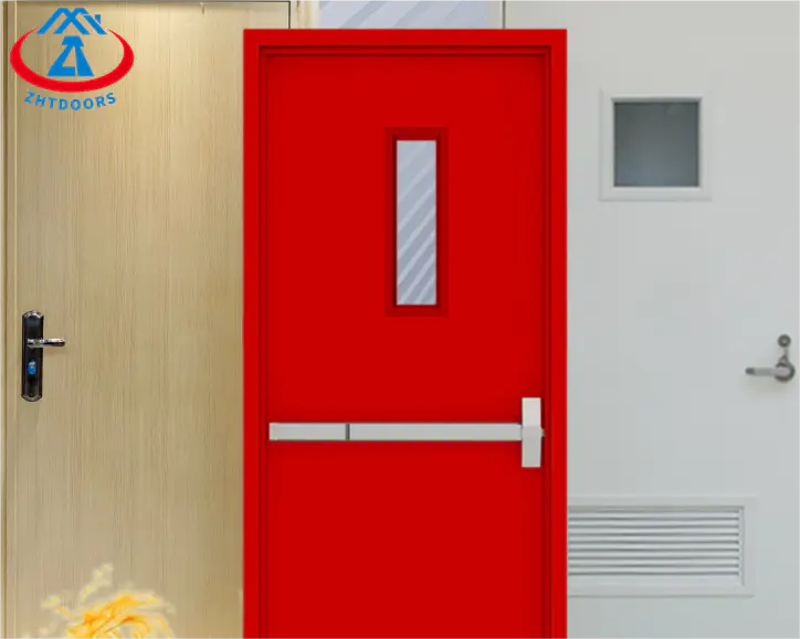 Soundproof And Heat Insulated AS Standard Emergency Exit Swing Door