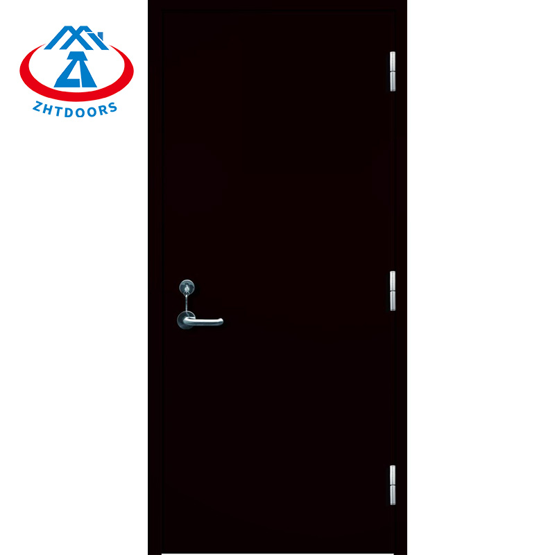 product-Fireproof Metal Door Single Leaf BS Standard Internal Fire Door-Zhongtai-img