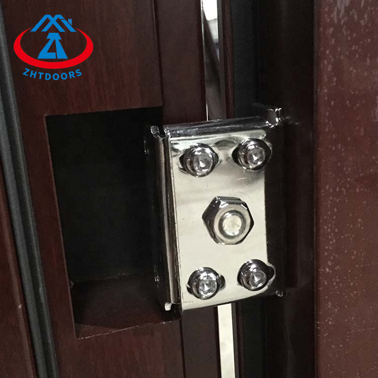 New Fireproof Inner Door EN Standard Safety Black Fire Door
