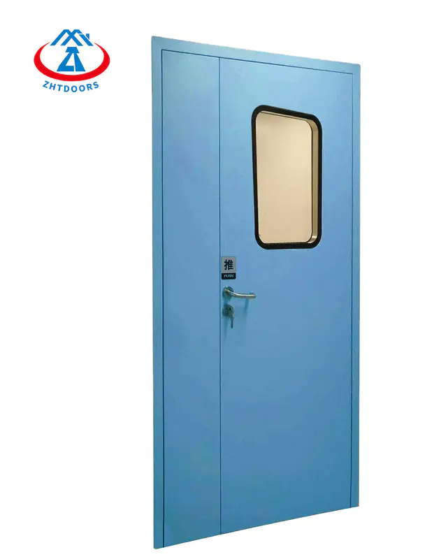 Indoor Double Layer Steel Door AS Standard Hospital Steel Sealed Door