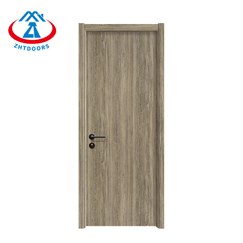 Customized Wood Grain Color UL Standard Steel Metal Fireproof Home Door