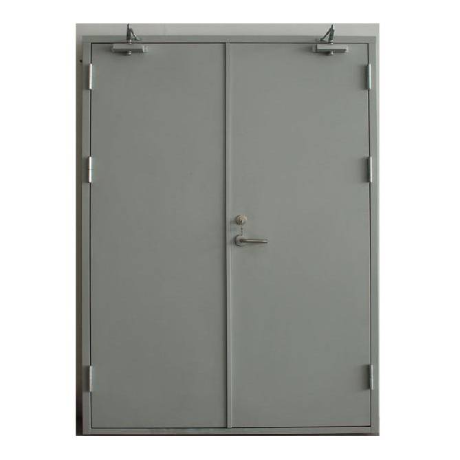 product-Commercial Fire Door EN Standard Finished Fire Door Fire Isolation Door-Zhongtai-img
