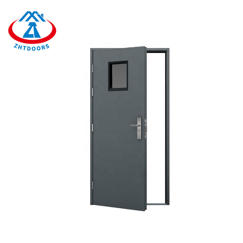 product-Emergency Fire Door With Window AS Standard Used Commercial Fire Door-Zhongtai-img