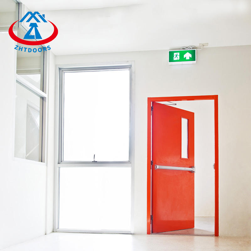 Single Leaf Fire Door AS Standard Fire Door With Push Rod