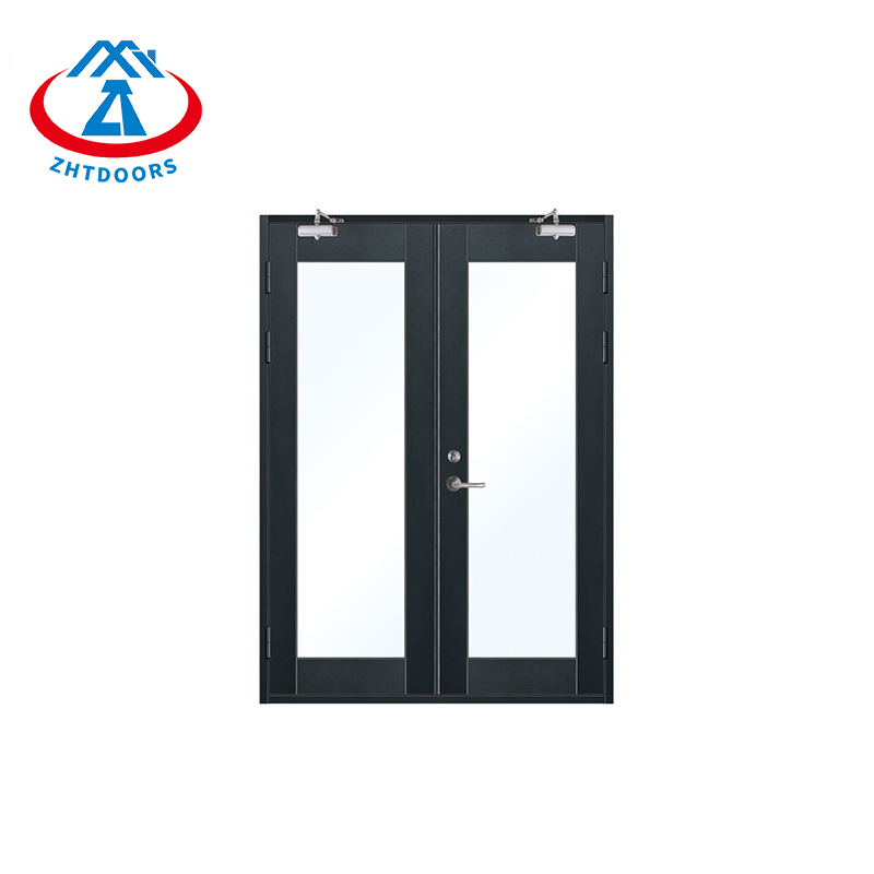 Fireproof Steel Glass Door UL Standard Commercial Door