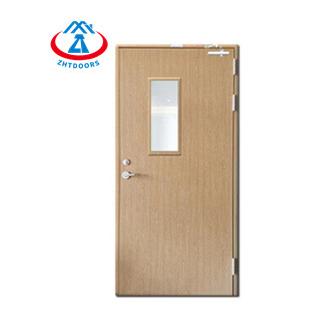 School Fire Door With Skirting Board UL Standard Vision Board Fire Door