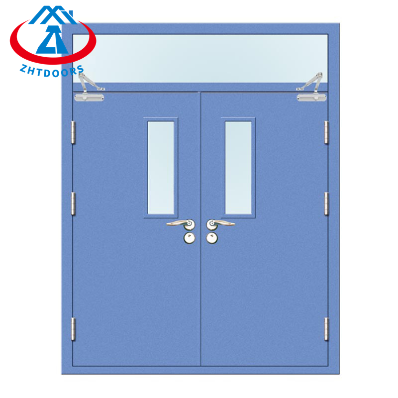 Wire Glass Fire Door EN Standard Automatic Fire Door