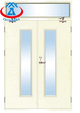 Wire Glass Fire Door EN Standard Automatic Fire Door