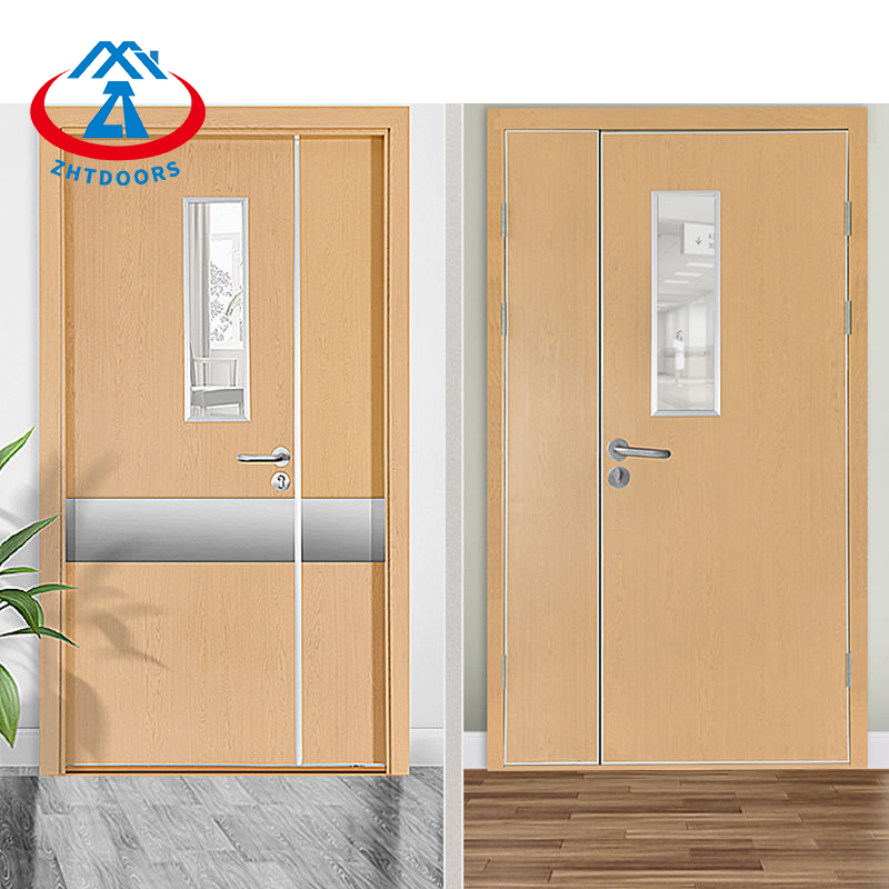 product-Swing Single Leaf Fire Door EN Standard Safety Lock Fire Door-Zhongtai-img