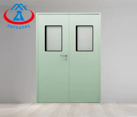 120 Minutes Modern Fire Door AS Standard Clean Room Double Door