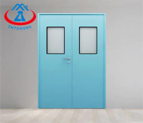 120 Minutes Modern Fire Door AS Standard Clean Room Double Door