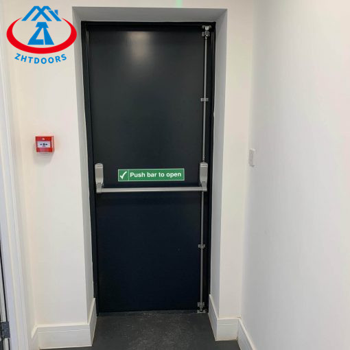 Fire Rating Swing Door AS Standard Push Rod Single Fire Door