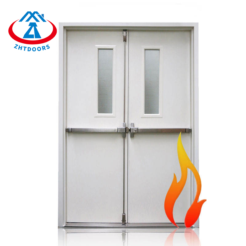 UL Standard 90 Minutes Fire Resistant Emergency Exit Door with View Window
