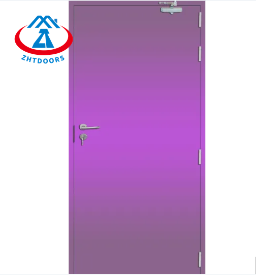 Safety Lock Fire Door UL Certified Fire Door Fire Rated Solid Door
