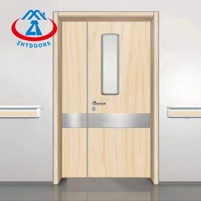 Hospital Door Steel Fire Door EN Standard Emergency Exit Fire Safety Door