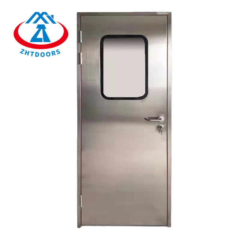 High Safety Smoke And Fire Door UL Standard Clean Room Door Fire Rating