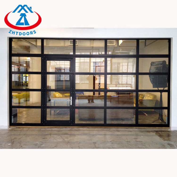 product-Modern Garage Door Insulated Garage Door Garage Door With Pedestrian Door-Zhongtai-img