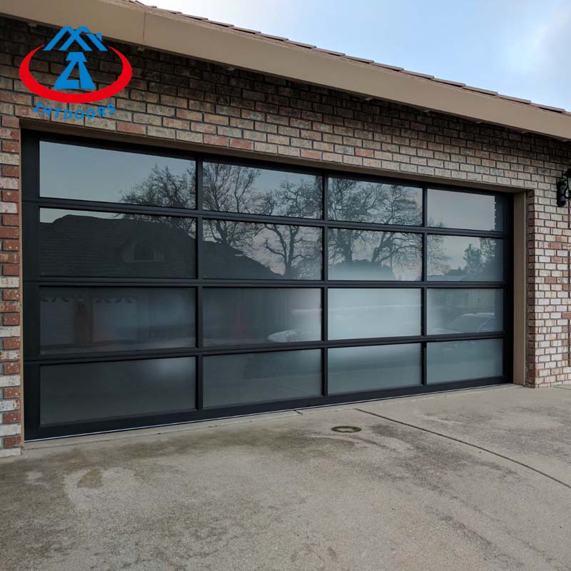 Photoelectric Induction Garage Door Aluminum Single Garage Door Hurricane Impact Garage Door