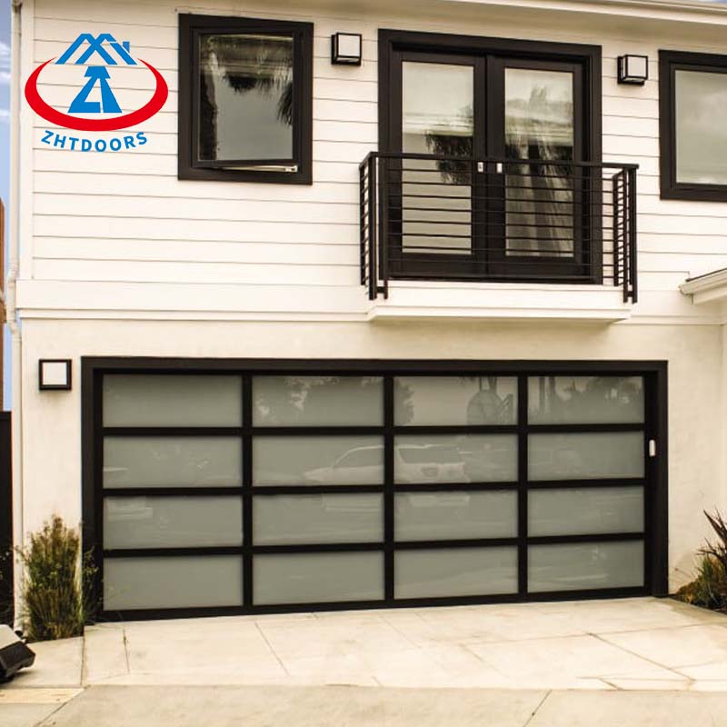 Photoelectric Induction Garage Door Aluminum Single Garage Door Hurricane Impact Garage Door