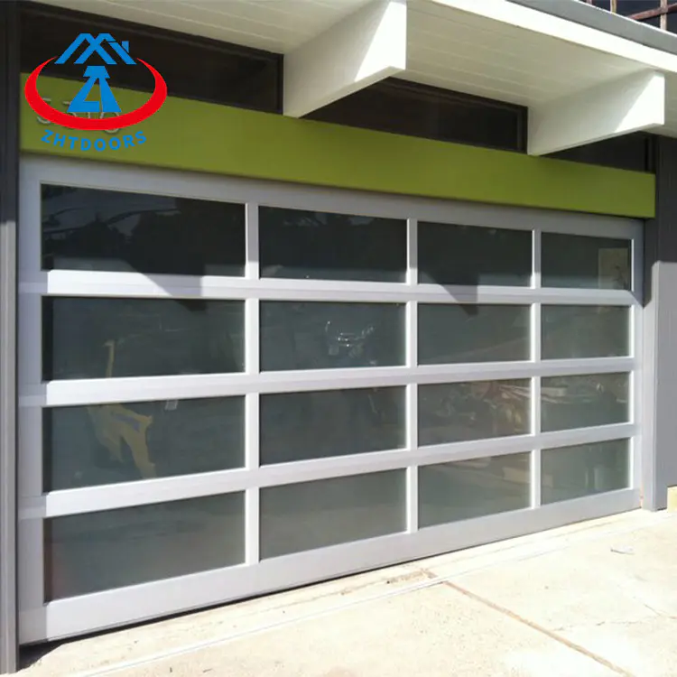 EasyTo Install Residential Sectional Electric Automatic Glass Garage Door