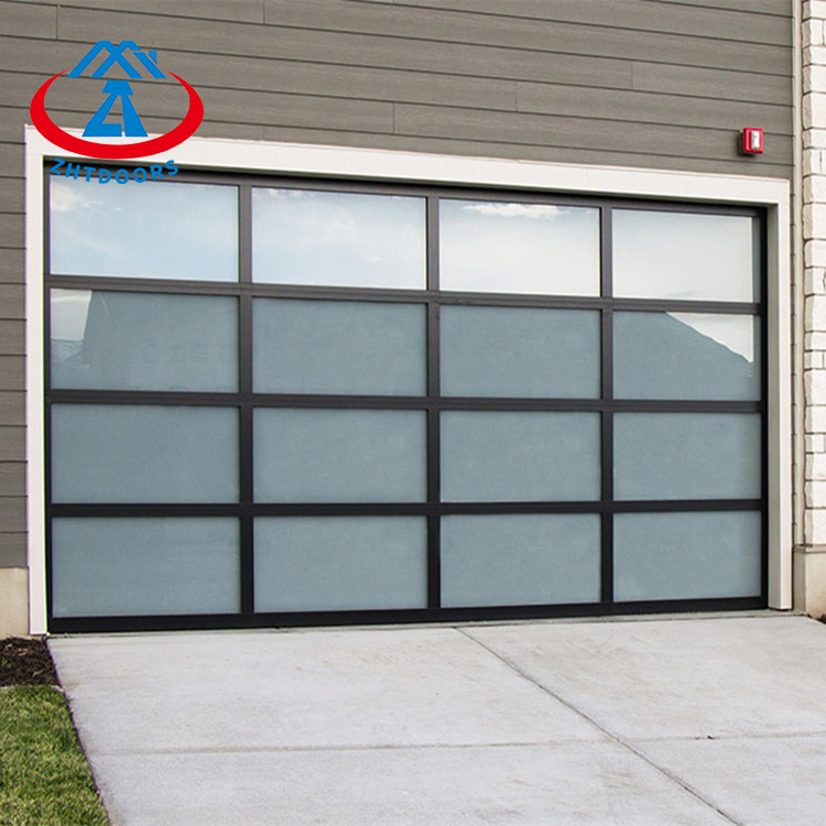 Aluminum Single Garage Door Roller Shutter Garage Door Aluminum Electric Automatic Door Garage