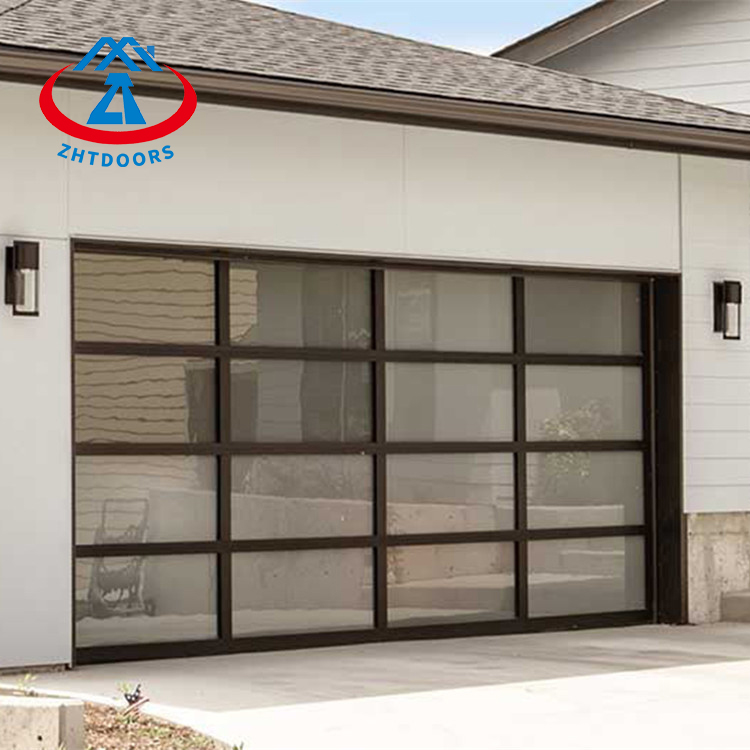 Aluminum Single Garage Door Roller Shutter Garage Door Aluminum Electric Automatic Door Garage
