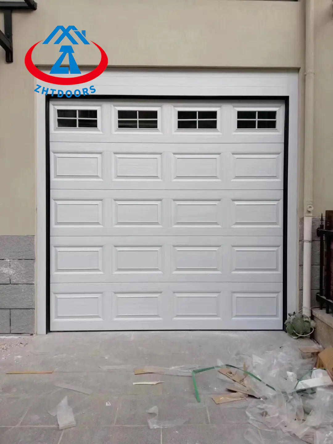 Non Insulated Garage Doors Complete Garage Doors Flush Facade Garage Doors