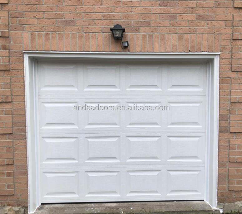 Polycarbonate Clear Roller Garage Door Double Track Segmented Garage Door Insulated 77mm Garage Door