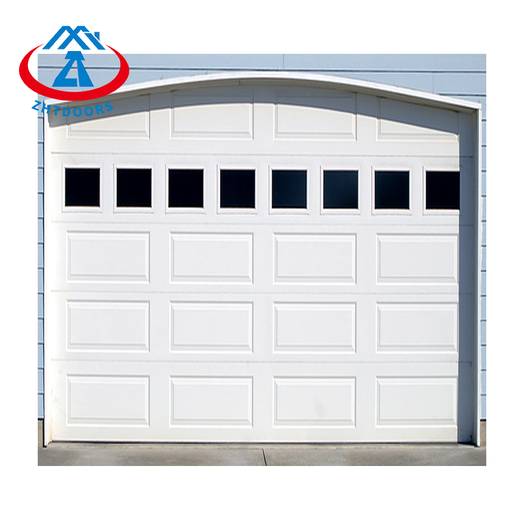 product-Insulated Commercial Garage Door Display Showroom Garage Door 12ft Garage Door-Zhongtai-img