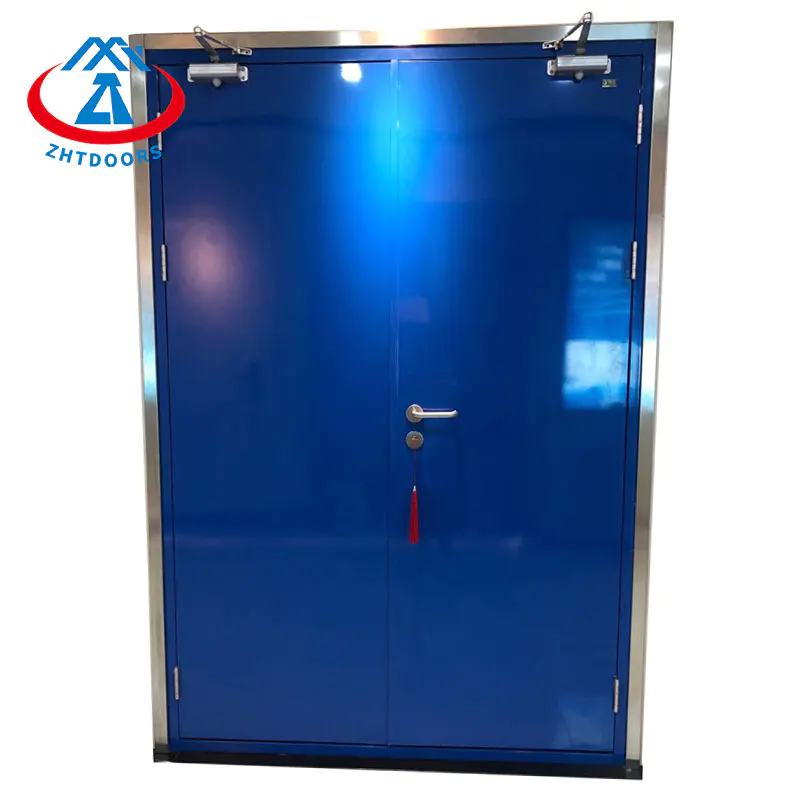 Fireproof Steel Door China Fireproof Single Leaf Steel Door EN Standard Household Fire Door