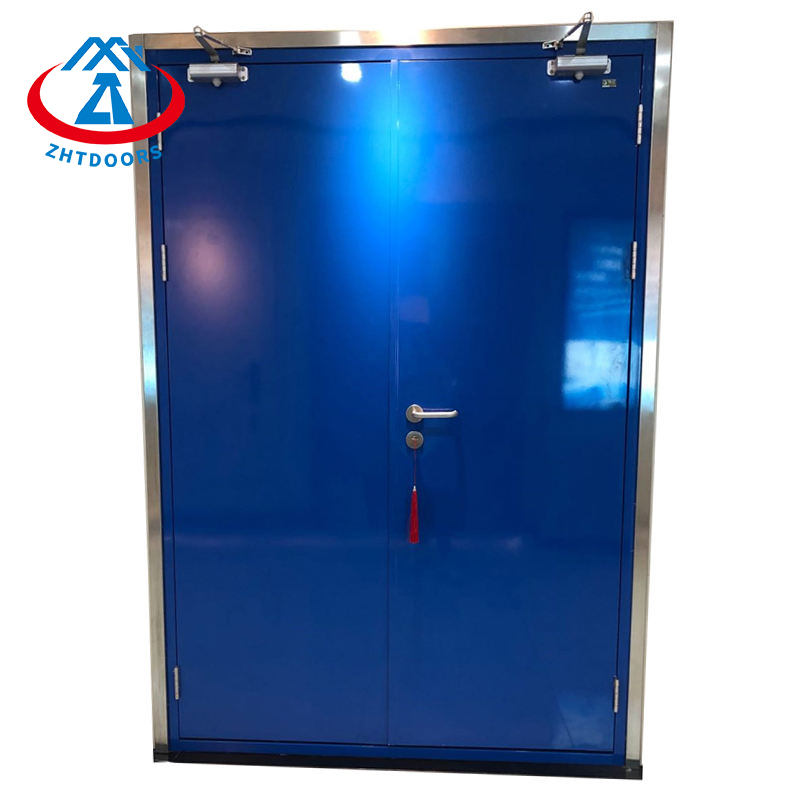 product-Zhongtai-Fireproof Steel Door China Fireproof Single Leaf Steel Door EN Standard Household F