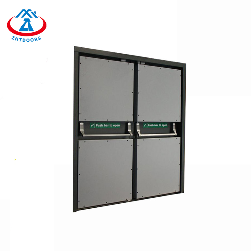 product-Solid Fire Door BS Standard 90 Minute Fire Door School Fire Door-Zhongtai-img