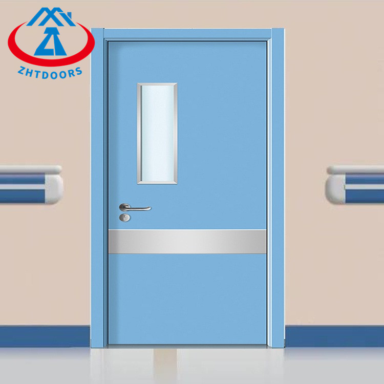 product-Fire Doors With Emergency Lock Certified Fire Doors EN Standard Solid Fire Doors-Zhongtai-im