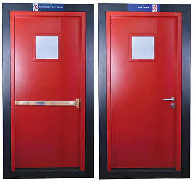 Exterior Fire Door UL Standard Steel Fire Door 60 Minute Fire Door