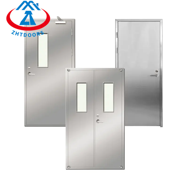 Manufacturer durable safety lock fire door EN standard fire rated floor door