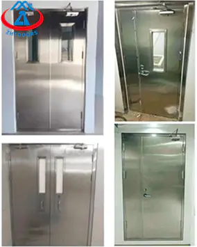 Professional manufacturer cheap fireproof steel door EN standard hotel fireproof lock business door