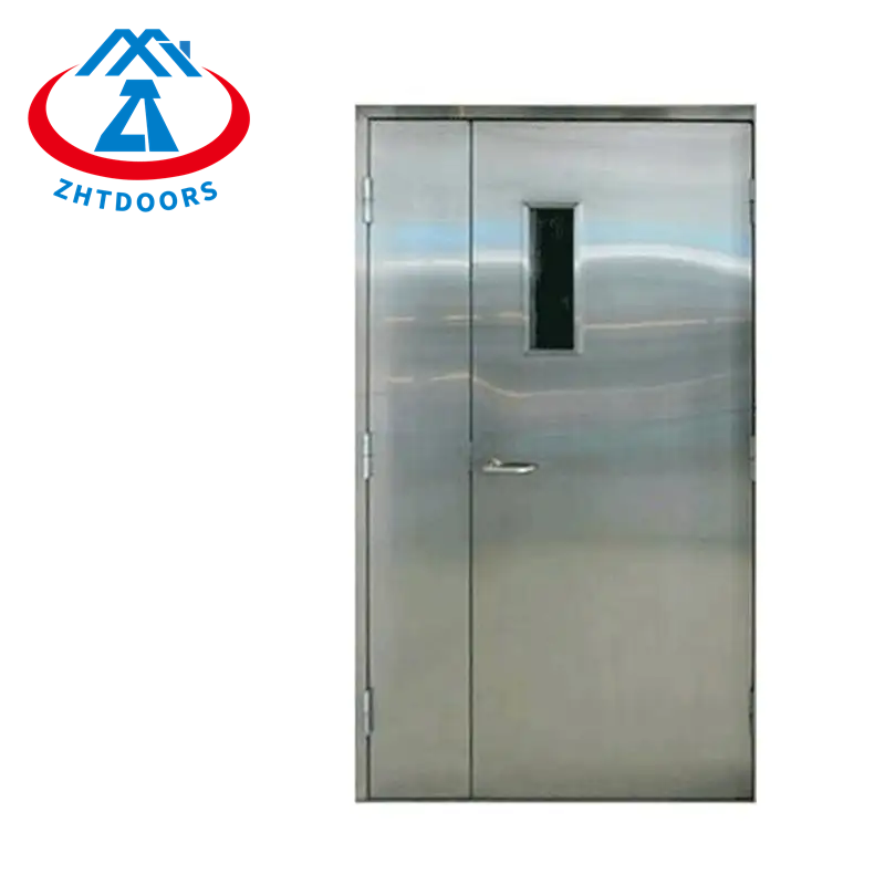 Trustworthy manufacturer security door metal fire-resistant BS standard fire exit door design
