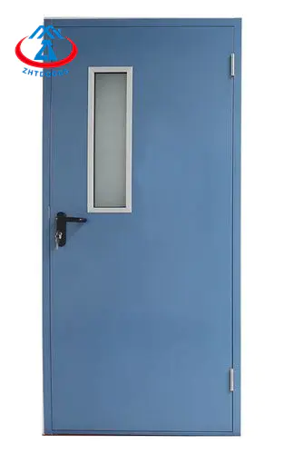 China manufacturer fire escape floor door UL standard indoor metal fire door