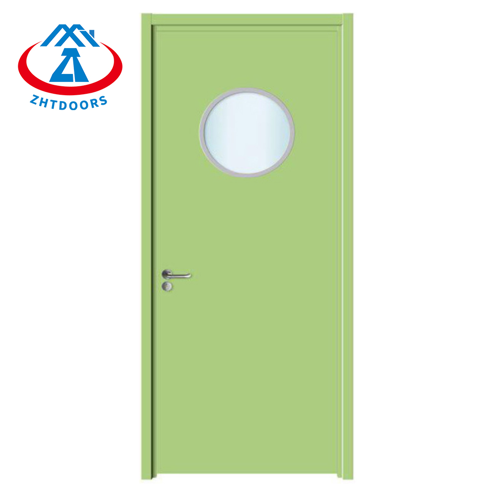 Fire Rated Door 60 Minutes BS Standard Modern Luxury Hotel Indoor Fire Resistant Metal Door