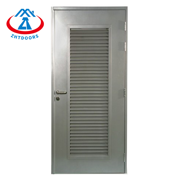 Manufacturer best selling product Louvered Fireproof Steel Door UL Certified Fire Safety Door
